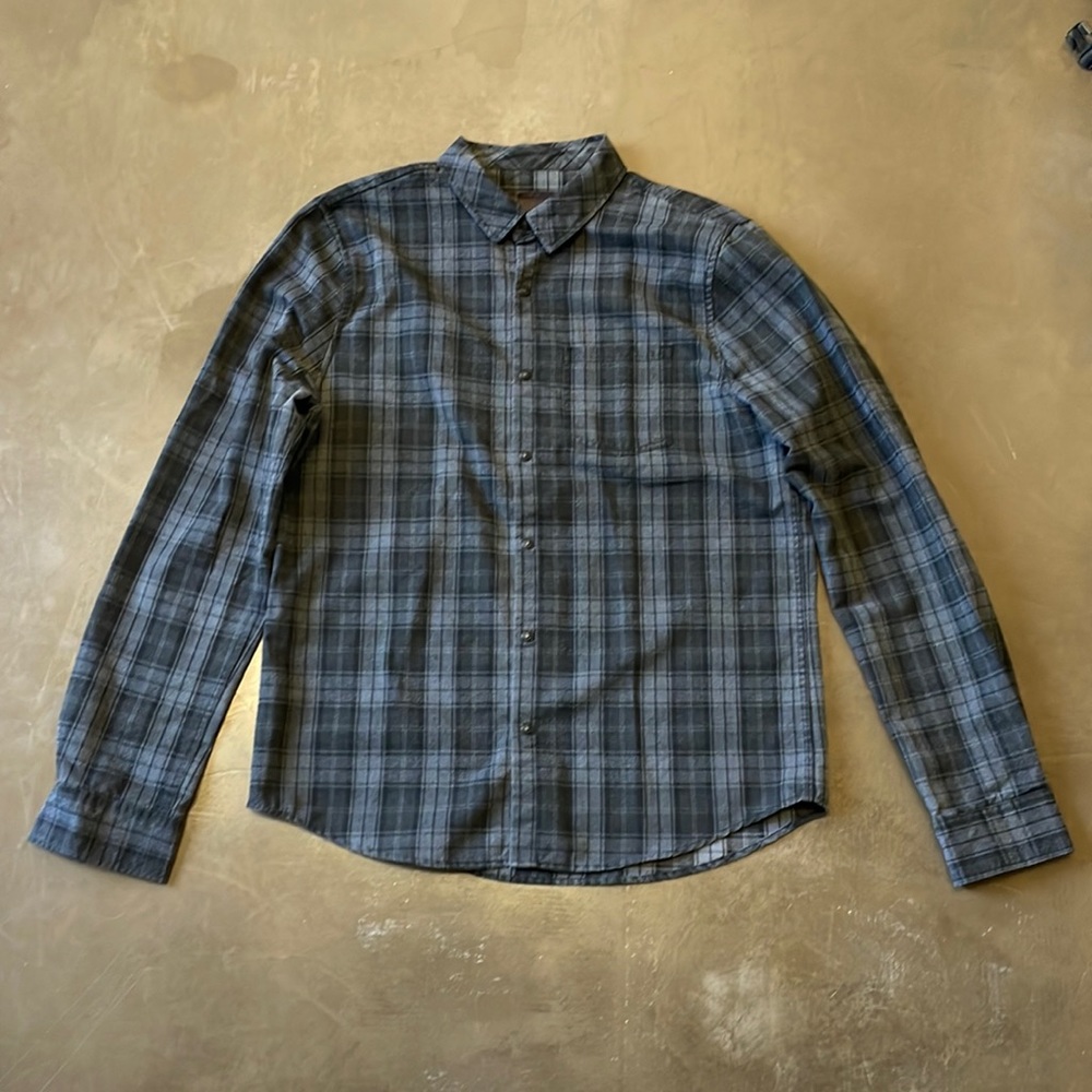 Joe’s Jeans “The Shirt” plaid overshirt